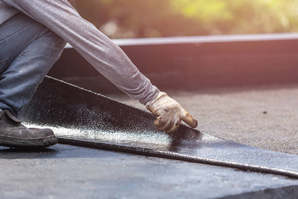 Professional Emergency Waterproofing technician working in Flanders, NJ